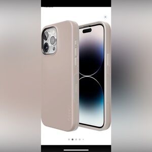 Nude on Taupe iPhone case for iPhone 14 Pro